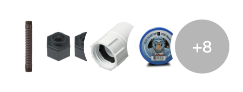 Lowe's Garden Sprinkler Parts Collection - All parts needed for this DIY project