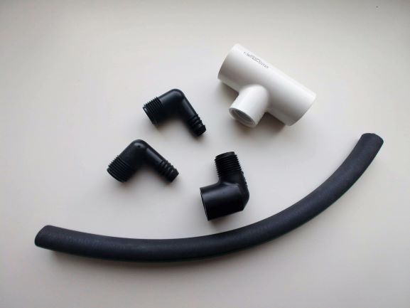 Swing joint components from Lowe's